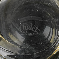 CHALET 50 Shades 223 Art Glass Green Swirl Bowl