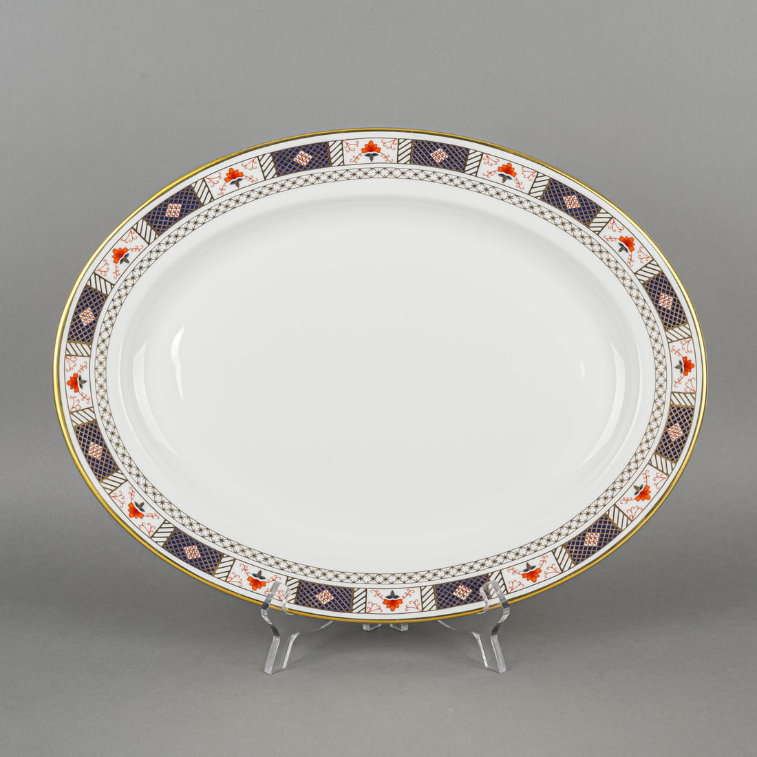 ROYAL CROWN DERBY Derby Border A1253 Platter