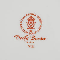 ROYAL CROWN DERBY Derby Border A1253 12 Place Settings
