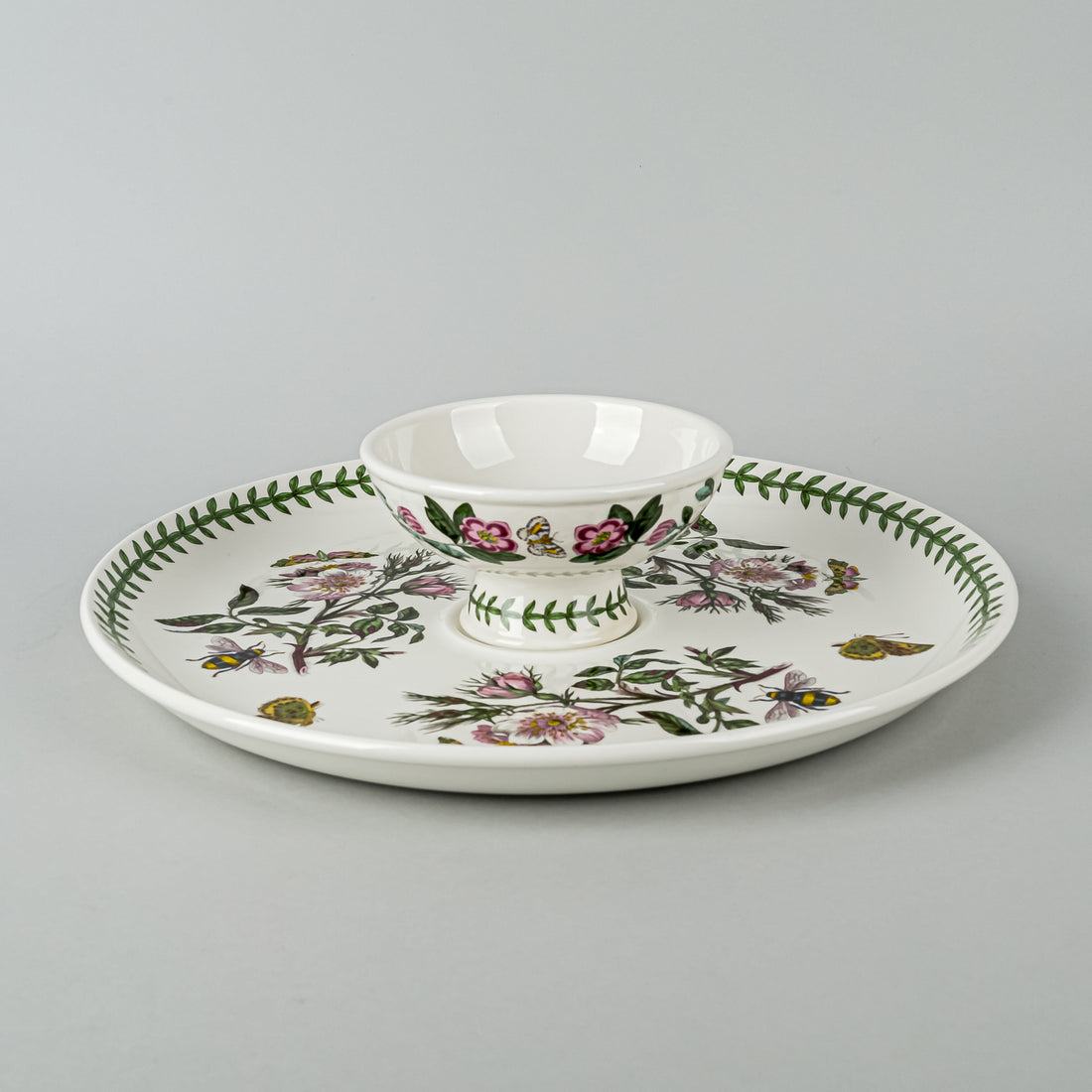 PORTMEIRION Botanic Garden Chip & Dip Set 2pcs