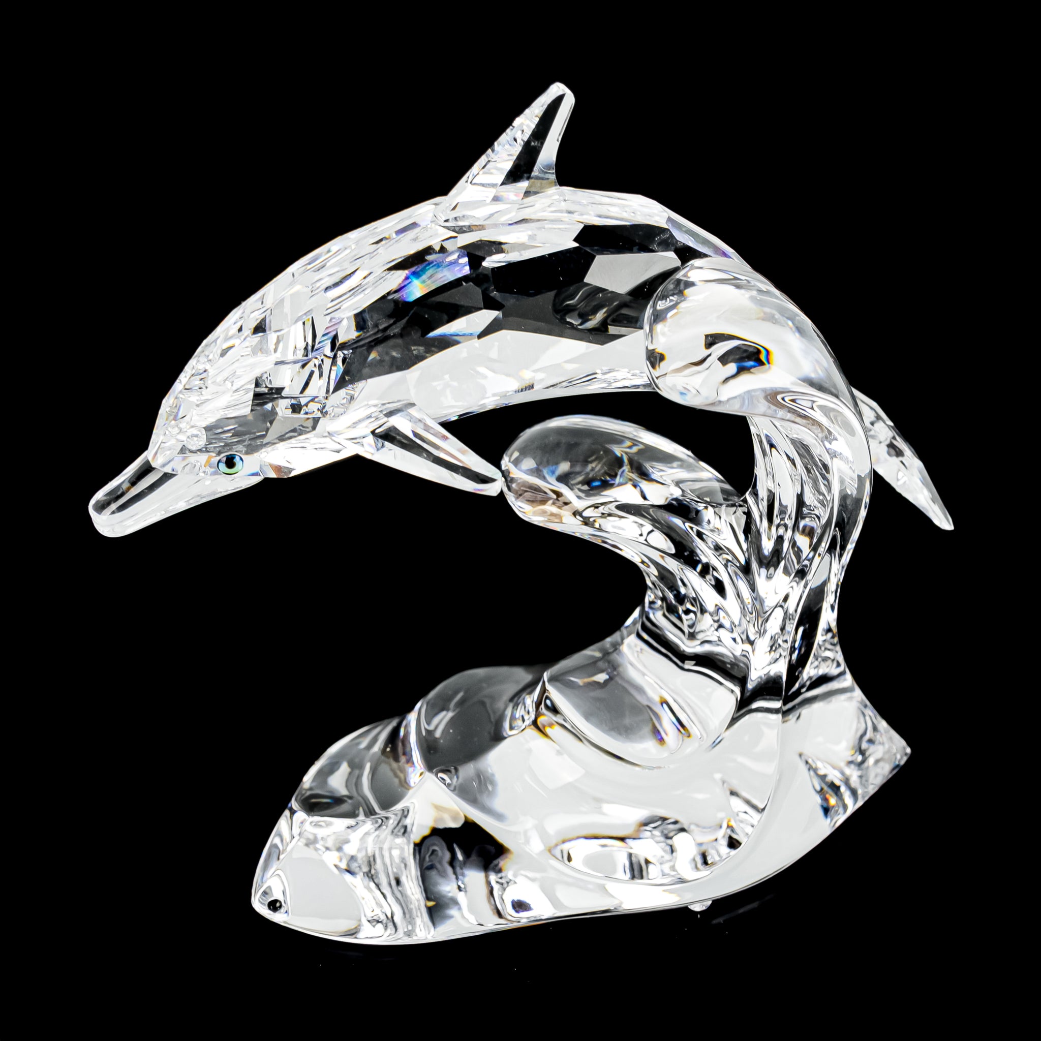SWAROVSKI Dolphin On A Wave 190365 - Around The Block