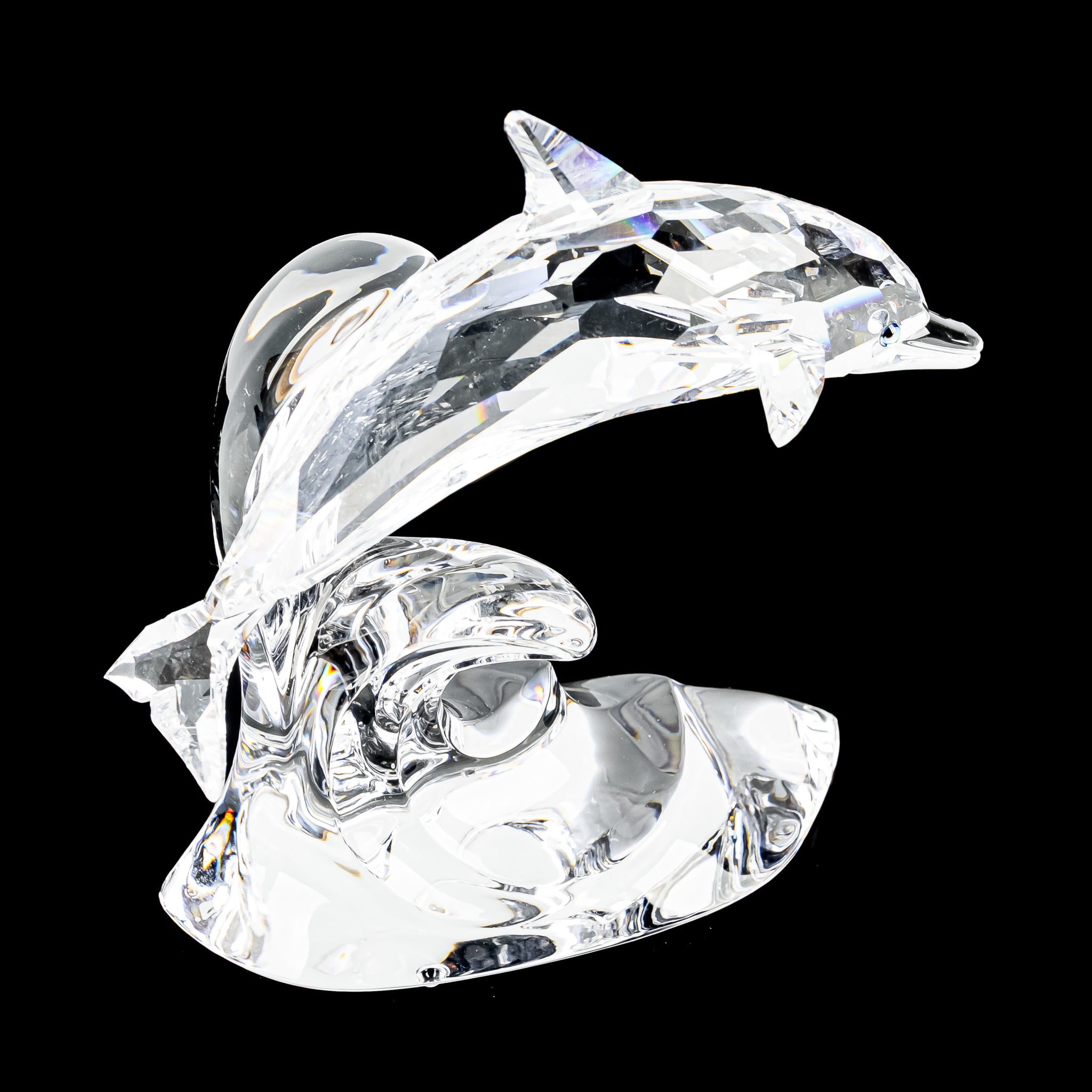 SWAROVSKI Dolphin On A Wave 190365 - Around The Block