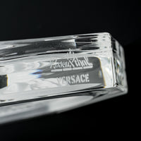 ROSENTHAL VERSACE Medusa Lumiere Clear Coaster