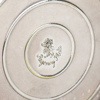 BIRKS Regency Silverplate "BB" Domed Ring Box