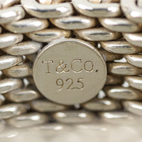TIFFANY & CO  Sterling Silver Somerset 10mm Mesh Ring