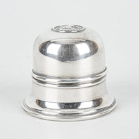 BIRKS Regency Silverplate "Lion" Domed Ring Box