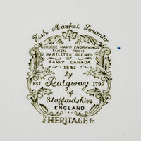 RIDGWAY Heritage Bartletts Canada 62 Pieces