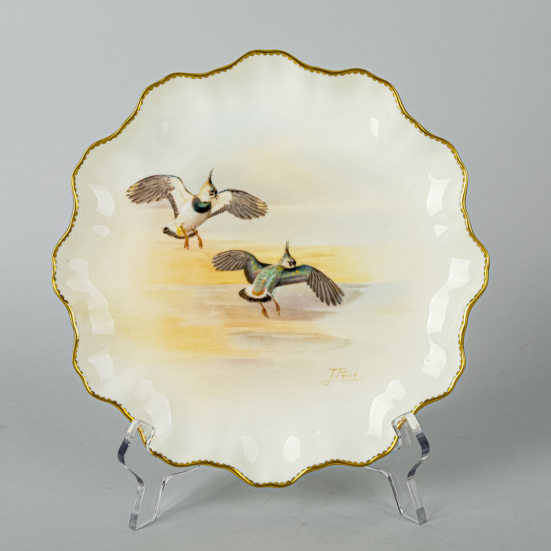 ROYAL DOULTON Jack Price Birds Plates - Set Of 7