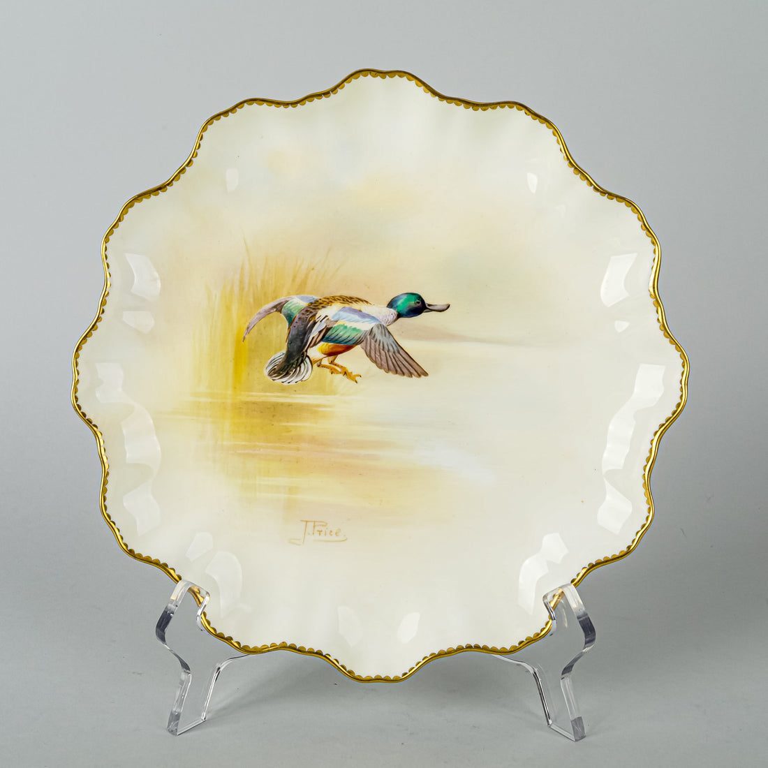 ROYAL DOULTON Jack Price Birds Plates - Set Of 7