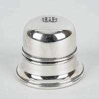 BIRKS Regency Silverplate "BB" Domed Ring Box