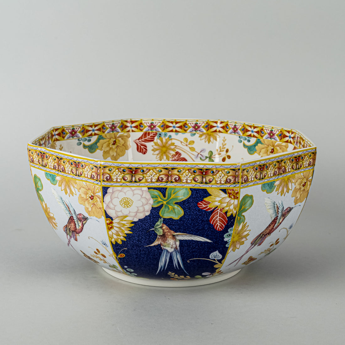 SPODE Java Hexagon Serving Bowl