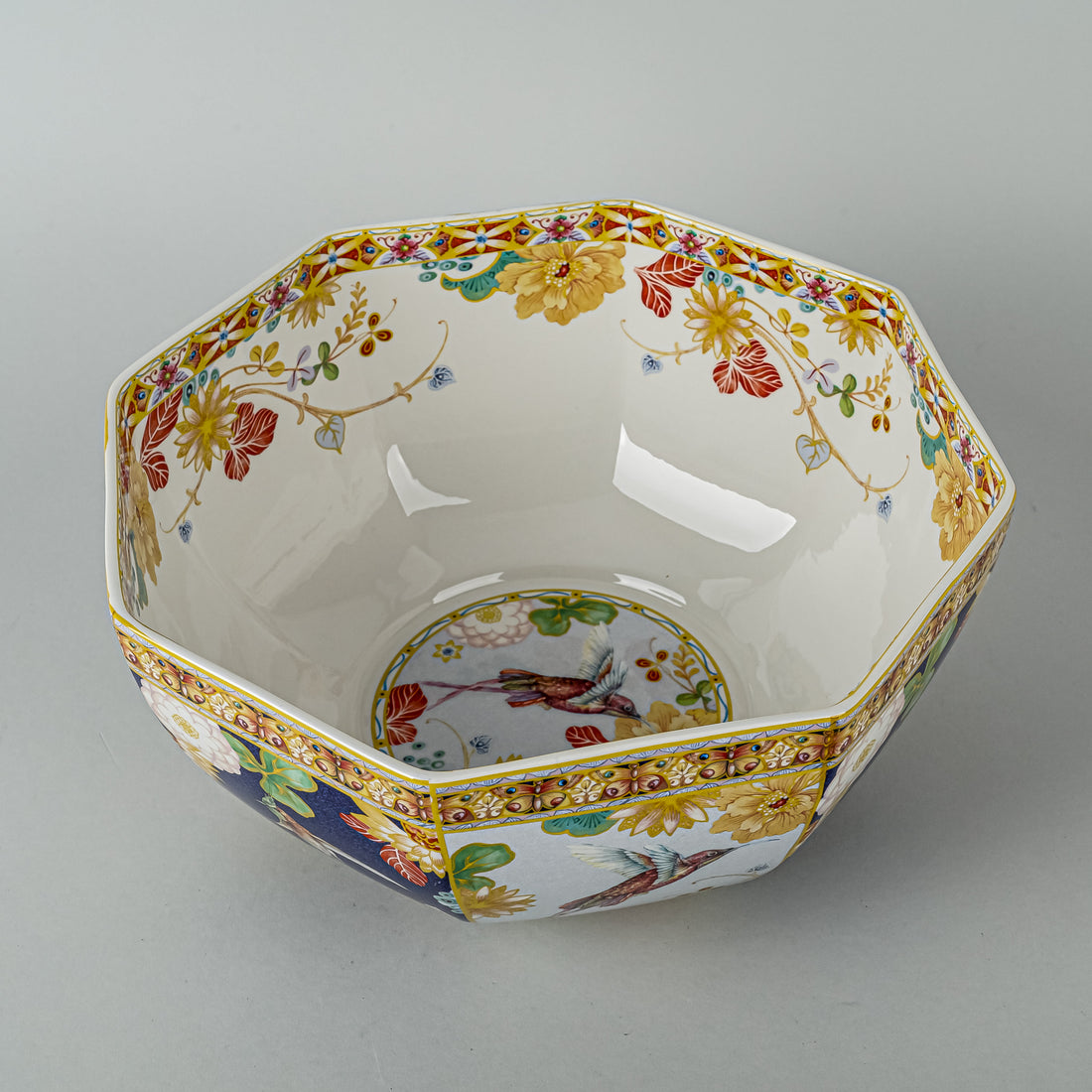 SPODE Java Hexagon Serving Bowl