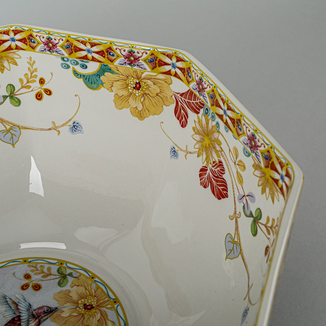 SPODE Java Hexagon Serving Bowl