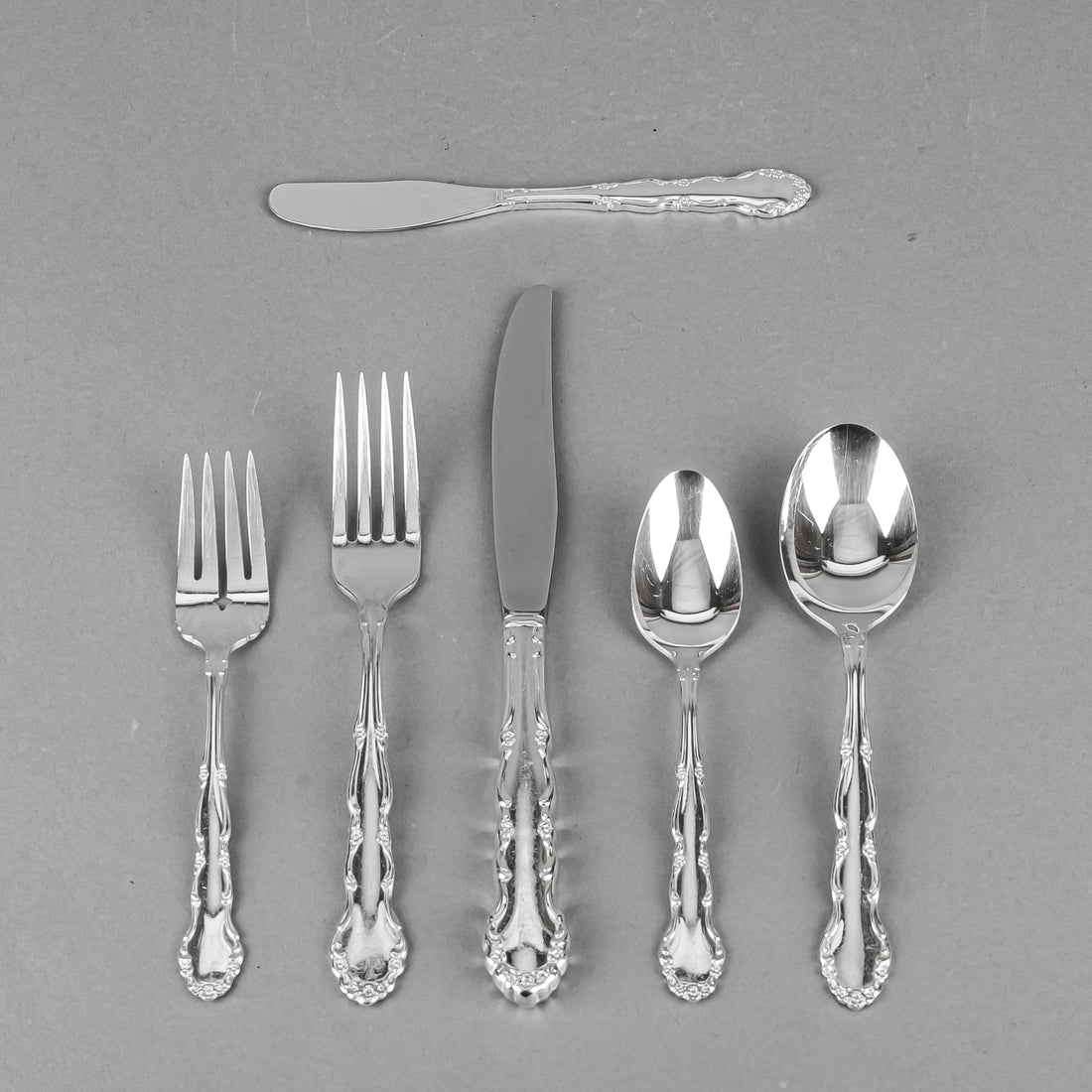 1881 ROGERS Flirtation SP Flatware 12 PS Plus Extras