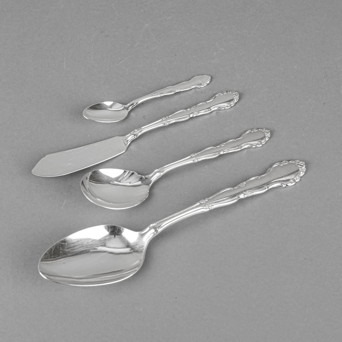 1881 ROGERS Flirtation SP Flatware 12 PS Plus Extras