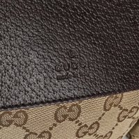 GUCCI GG Canvas Double Pocket Belt Bag