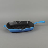 LE CREUSET Enamel Cast Iron Grill Skillet