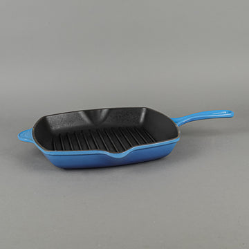LE CREUSET Enamel Cast Iron Grill Skillet