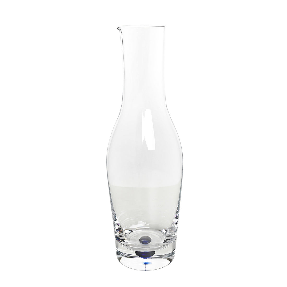 ORREFORS Intermezzo Blue Wine Carafe