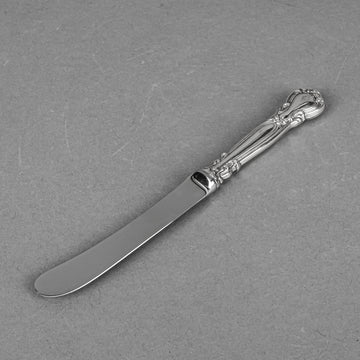 BIRKS Chantilly Sterling Handle Stainless Steel Butter Knives Set of 4
