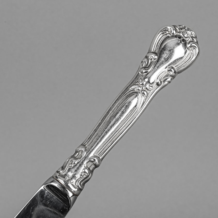 BIRKS Chantilly Sterling Handle Stainless Steel Luncheon Knives Set of 2