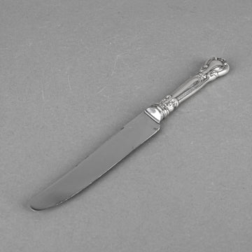 BIRKS Chantilly Sterling Handle Stainless Steel Luncheon Knives Set of 8