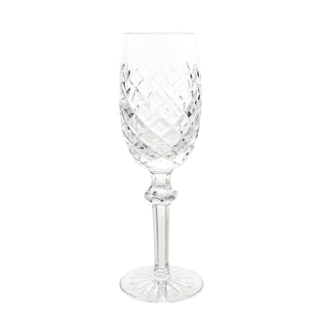 WATERFORD Powerscourt Cut Crystal Champagne Flutes Set Of 2