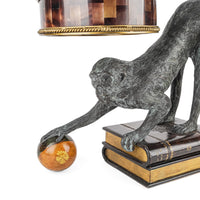 MAITLAND SMITH Monkey With Ball Lamp