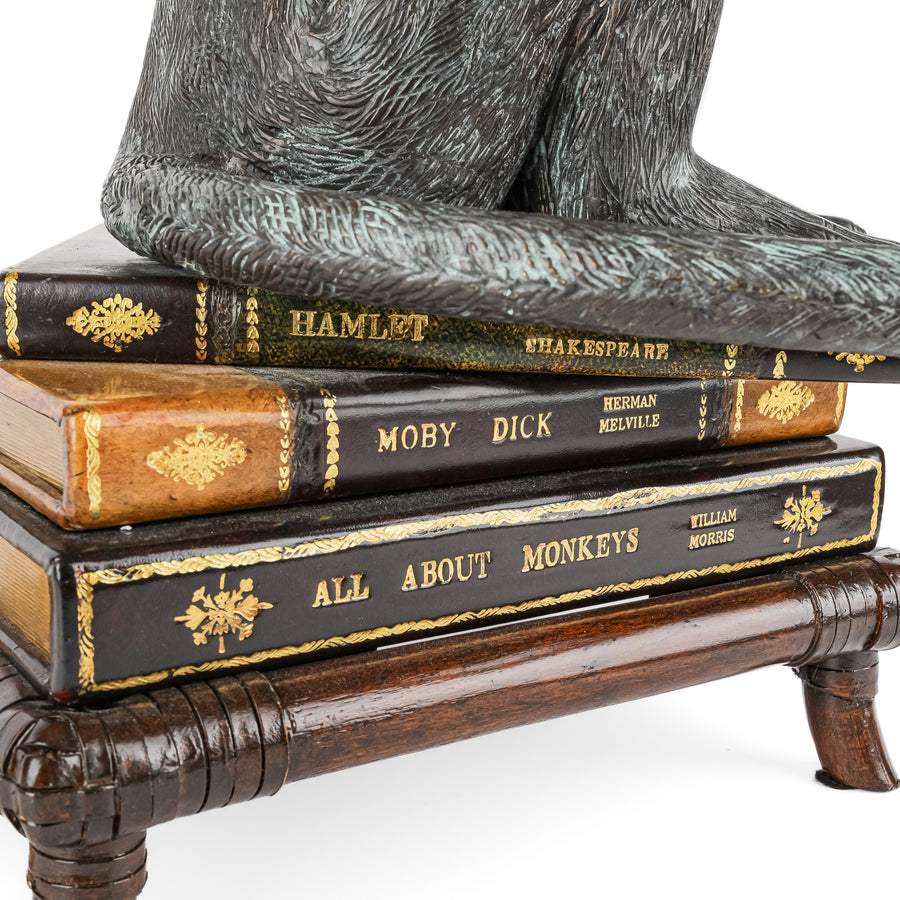 MAITLAND SMITH Parasol Monkey Lamp