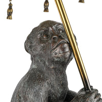 MAITLAND SMITH Parasol Monkey Lamp