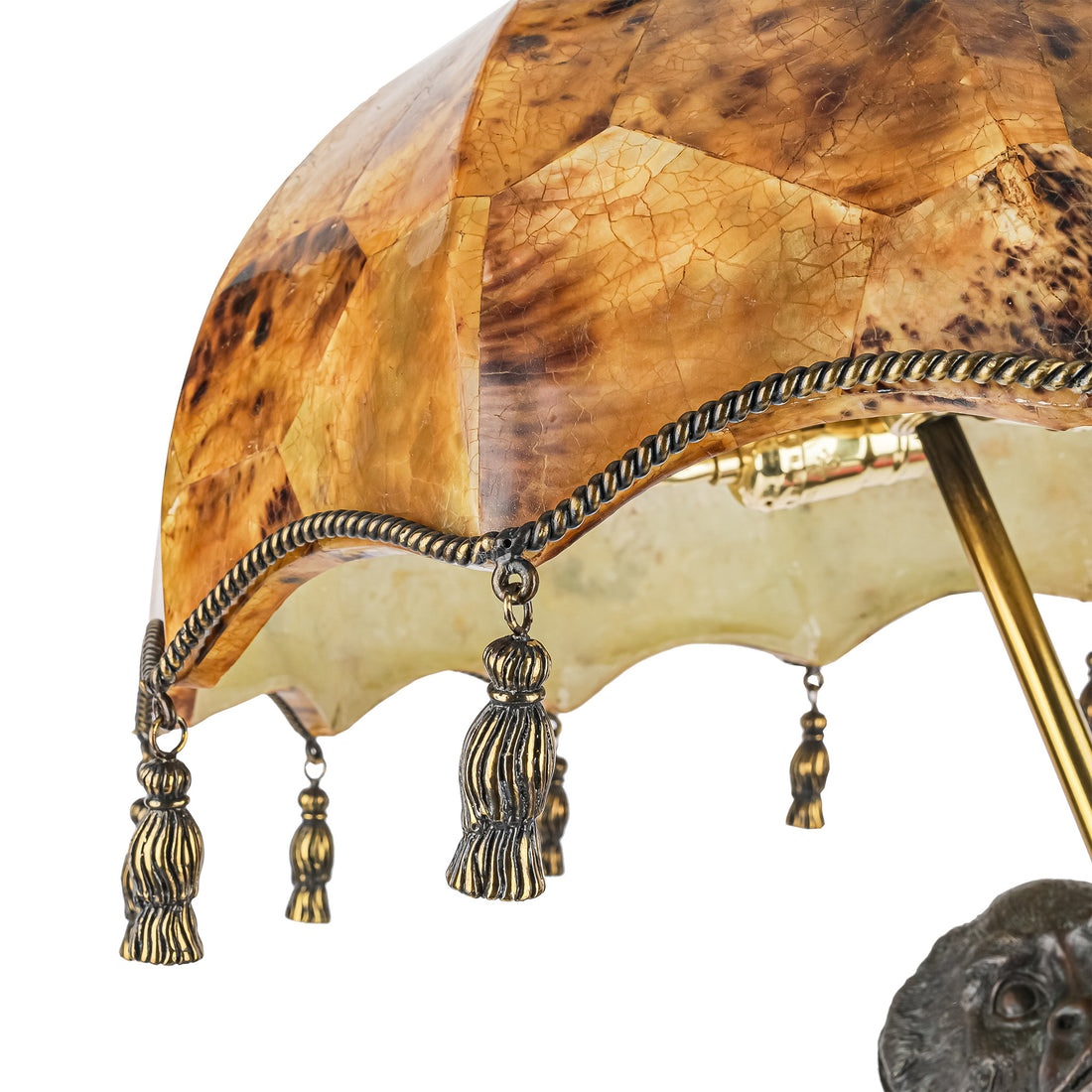 MAITLAND SMITH Parasol Monkey Lamp