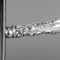 BIRKS Pompadour Sterling Handle Cheese Cutter
