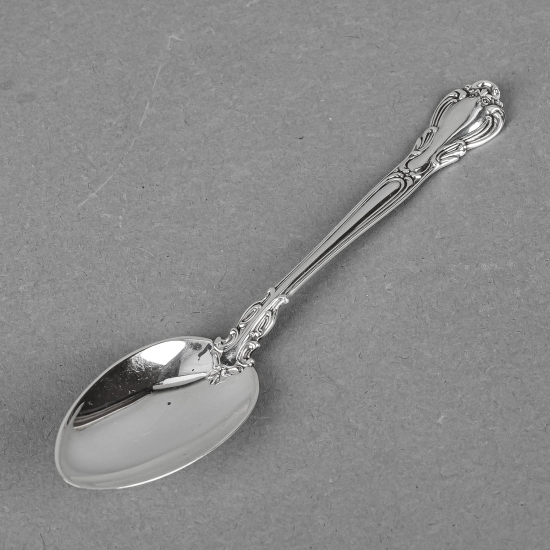 BIRKS Chantilly Sterling Five O'clock Spoons Set Of 8