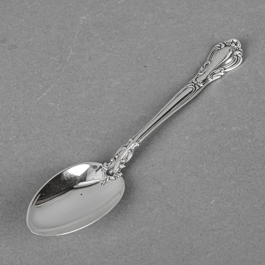 BIRKS Chantilly Sterling Five O'clock Spoons Set Of 8