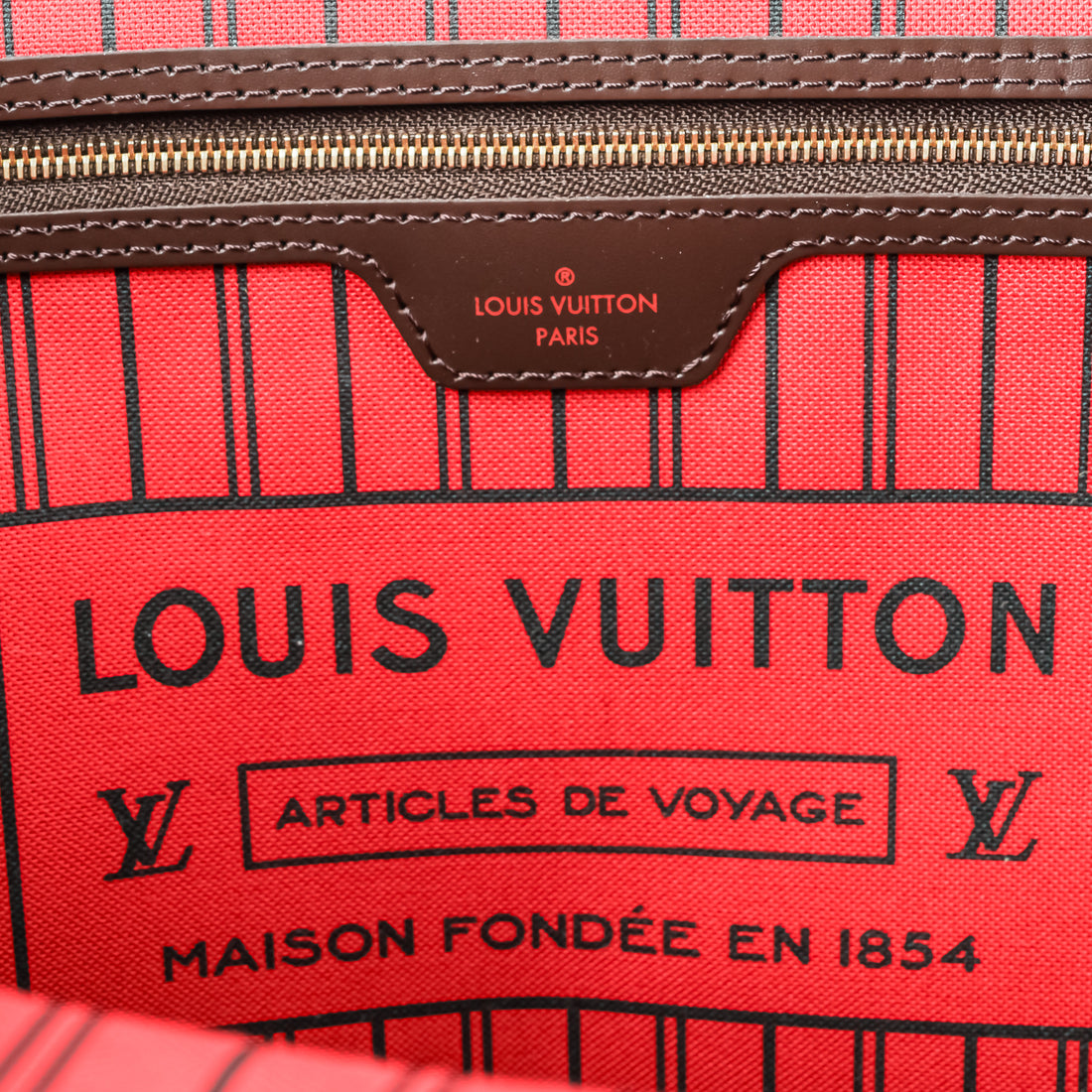 LOUIS VUITTON Daumier Ebene Neverfull MM