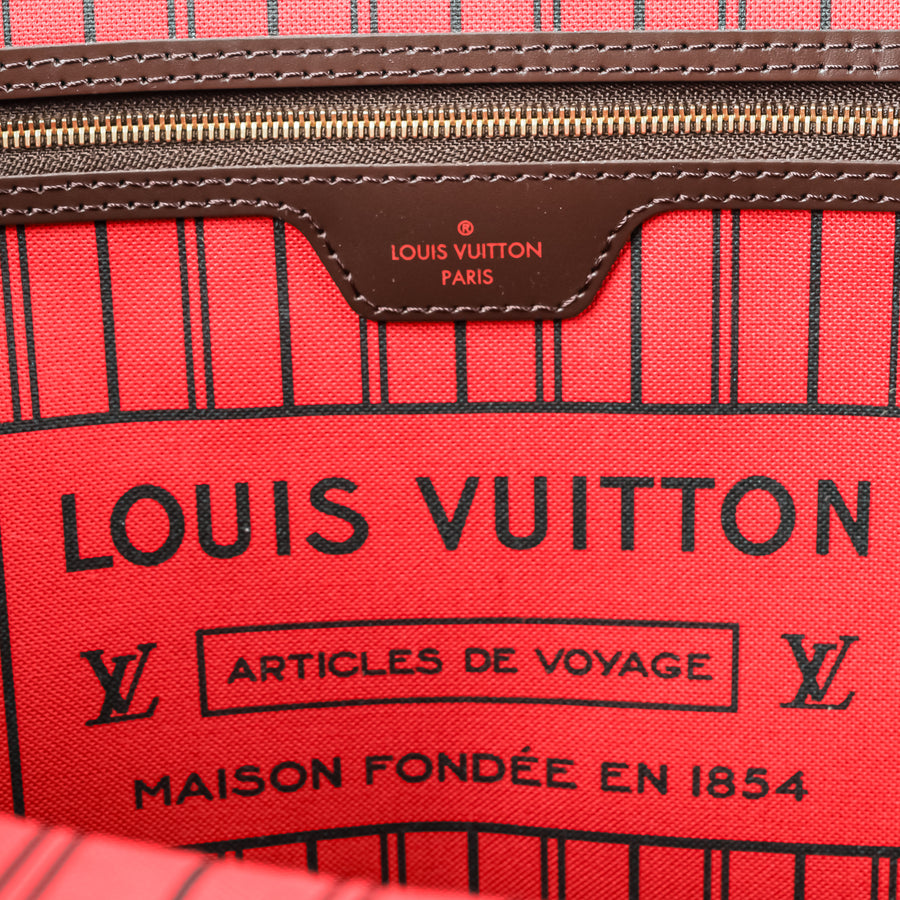 LOUIS VUITTON Daumier Ebene Neverfull MM
