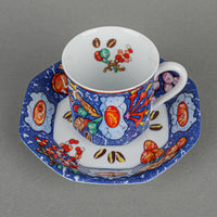 HERMES Marqueterie Demitasse & Saucer