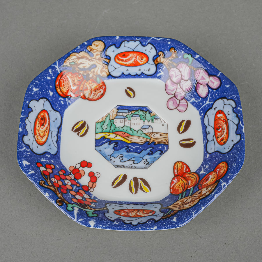HERMES Marqueterie Demitasse & Saucer