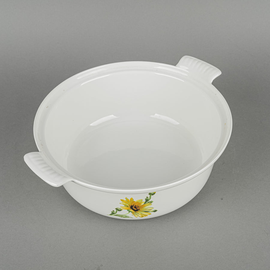 FE BELGIUM Descoware Enamel Cast Iron Lidded Casserole