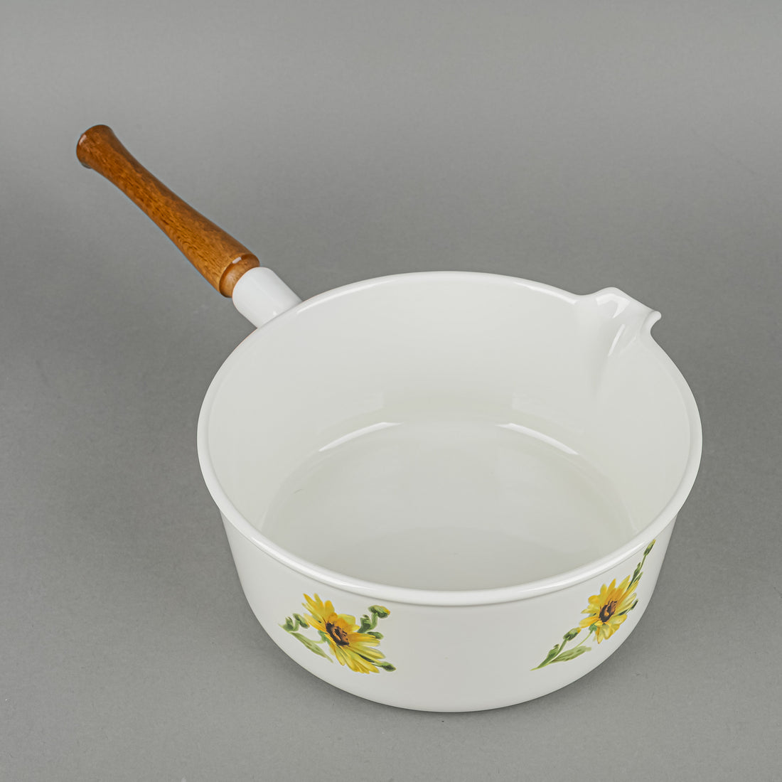 FE BELGIUM Descoware Enamel Cast Iron Lidded Sauce Pan