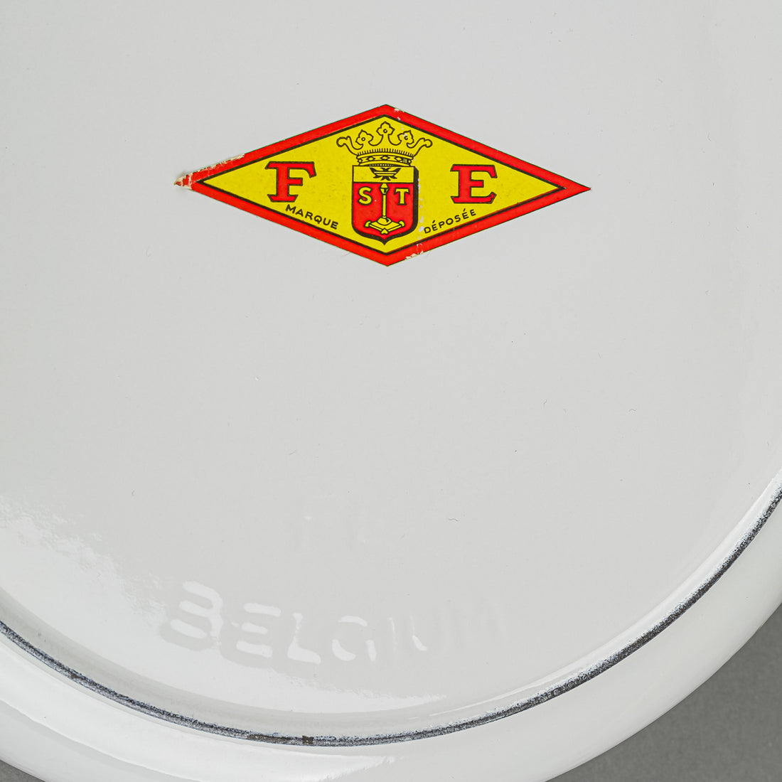 FE BELGIUM Descoware Enamel Cast Iron Skiillet