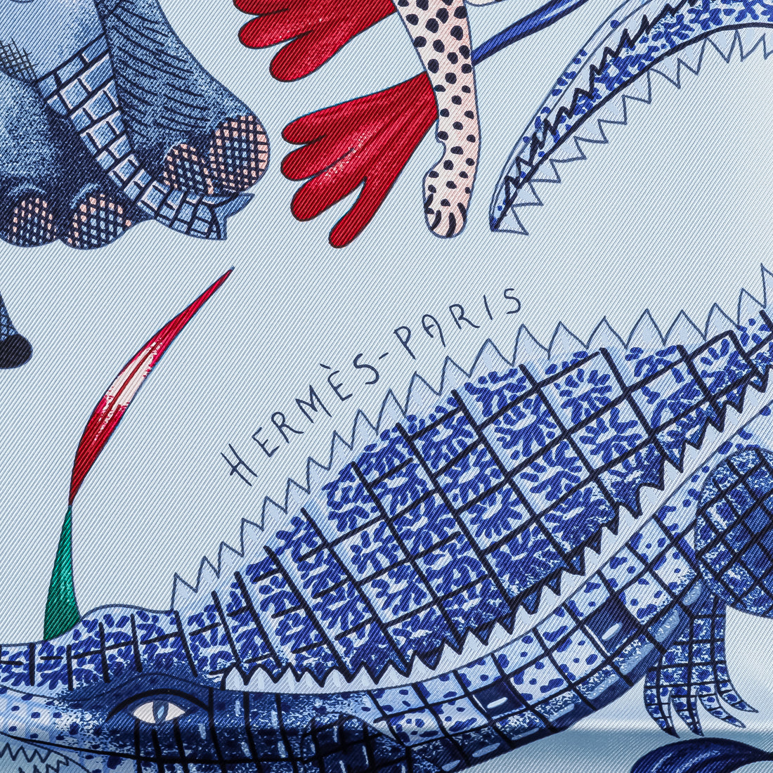 HERMES Silk Scarf 90 - La Marche du Zambeze
