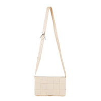 BOTTEGA VENETA Intrecciato Cassette Bag - Ivory Leather