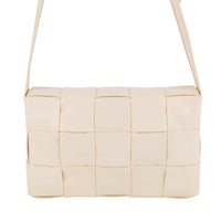 BOTTEGA VENETA Intrecciato Cassette Bag - Ivory Leather