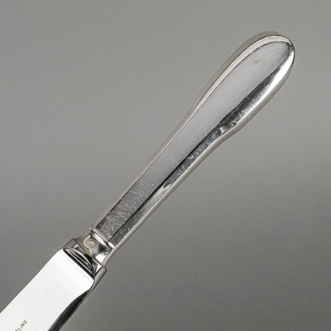 CHRISTOFLE Cluny Sterling Handle And Stainless Steel Dinner Knife