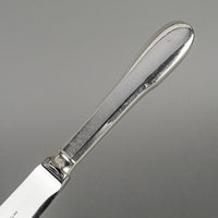 CHRISTOFLE Cluny Sterling Handle And Stainless Steel Dinner Knife