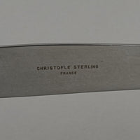 CHRISTOFLE Cluny Sterling Handle And Stainless Steel Dinner Knife