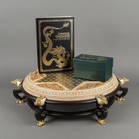 FRANKLIN MINT Chinese Checkers Set With Gemstones