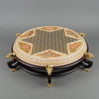 FRANKLIN MINT Chinese Checkers Set With Gemstones