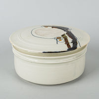 KAYO O'YOUNG Art Pottery Round Covered Box